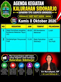 AGENDA 8 OKTOBER 2026